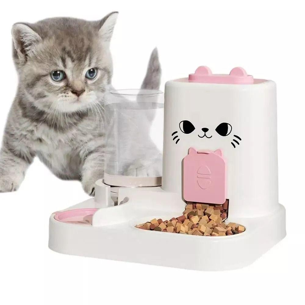 Large Capacity Pet Water Dispenser 2-in-1 Cartoon Pet Food Storage Dispenser Pet Supplies рожевий
Large Capacity Pet Water Dispenser 2-in-1 Cartoon Pet Food Storage Dispenser Pet Supplies рожевий