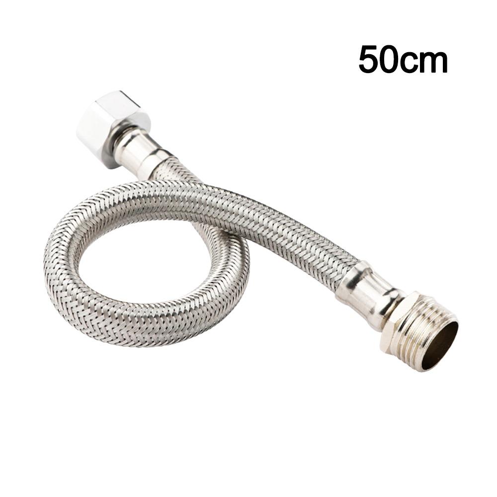 Удлинительная трубка-распылитель из нержавеющей стали длиной 20-200 см, армированный шланг, прочный, гибкий душевой шланг Silver-50cm
Удлинительная трубка-распылитель из нержавеющей стали длиной 20-200 см, армированный шланг, прочный, гибкий душевой шланг Silver-50cm