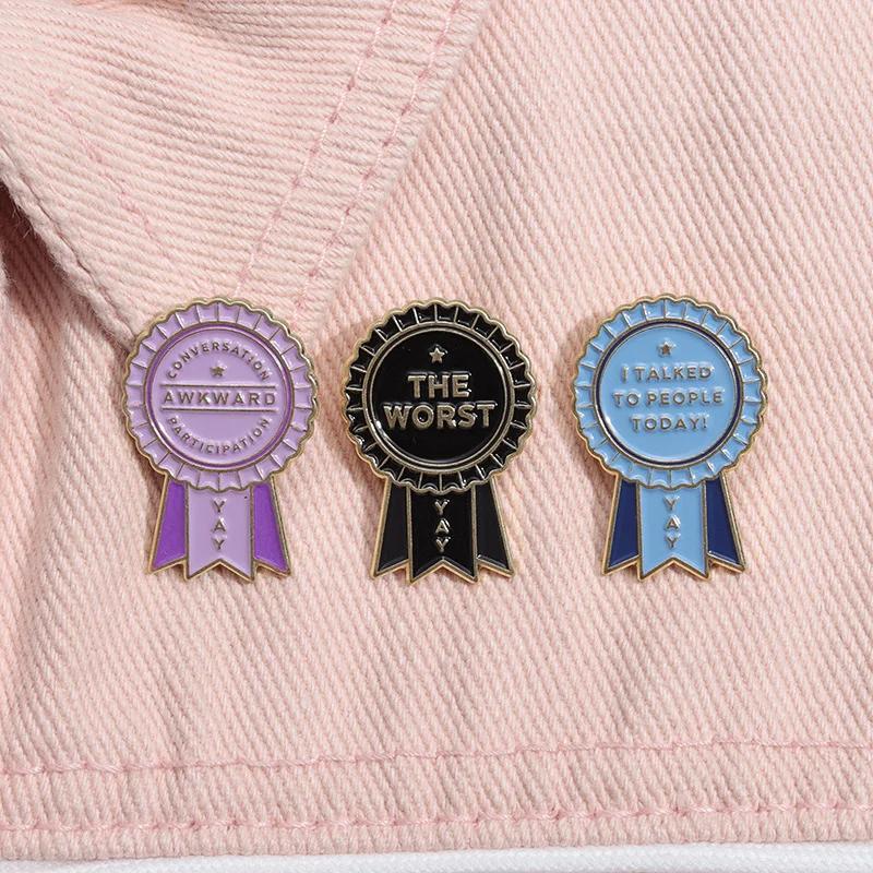 3 Pcs Creative Medal Brooch Student Geometric Metal Badge Clothing Accessories Bags Party Birthday Gift
3 Pcs Creative Medal Brooch Student Geometric Metal Badge Clothing Accessories Bags Party Birthday Gift