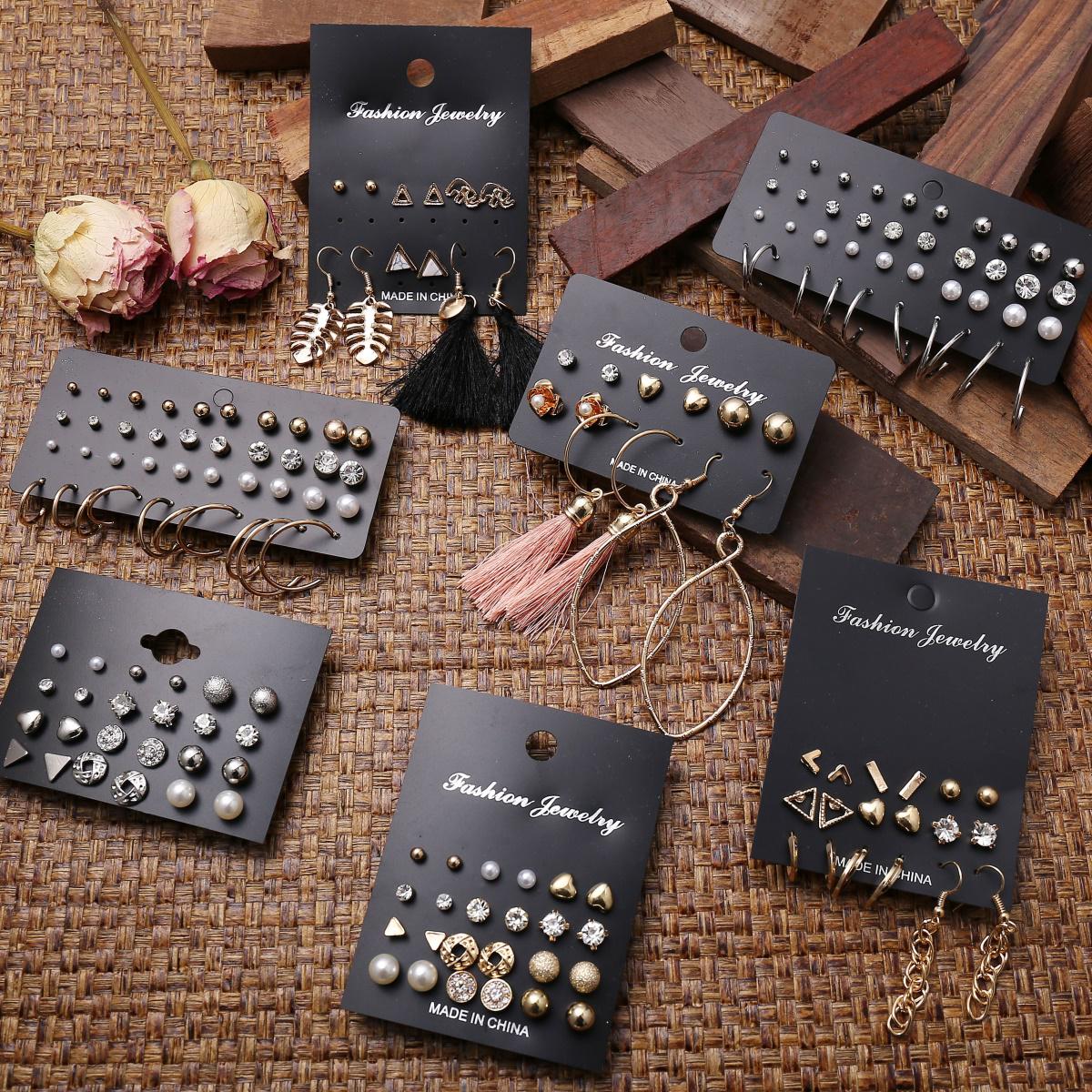 Набор серёжек гвоздиков 1
Набор серёжек гвоздиков 1