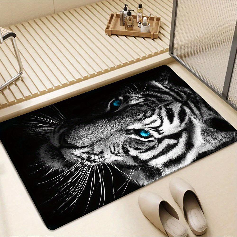 Doormat Entrance Mat White Tiger Jungle Pattern Non Slip Print Floor Mat for Entryway Bathroom Kitchen Hallway 40cm x 60cm
Doormat Entrance Mat White Tiger Jungle Pattern Non Slip Print Floor Mat for Entryway Bathroom Kitchen Hallway 40cm x 60cm