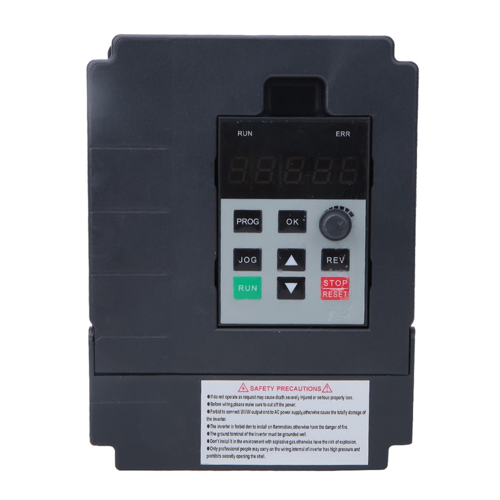 (DJD)Jh s2 2T Variable Frequency Inverter Universal Mini Single Phase 220V Input 3 Phase 220V Output(1.5kw )
(DJD)Jh s2 2T Variable Frequency Inverter Universal Mini Single Phase 220V Input 3 Phase 220V Output(1.5kw )