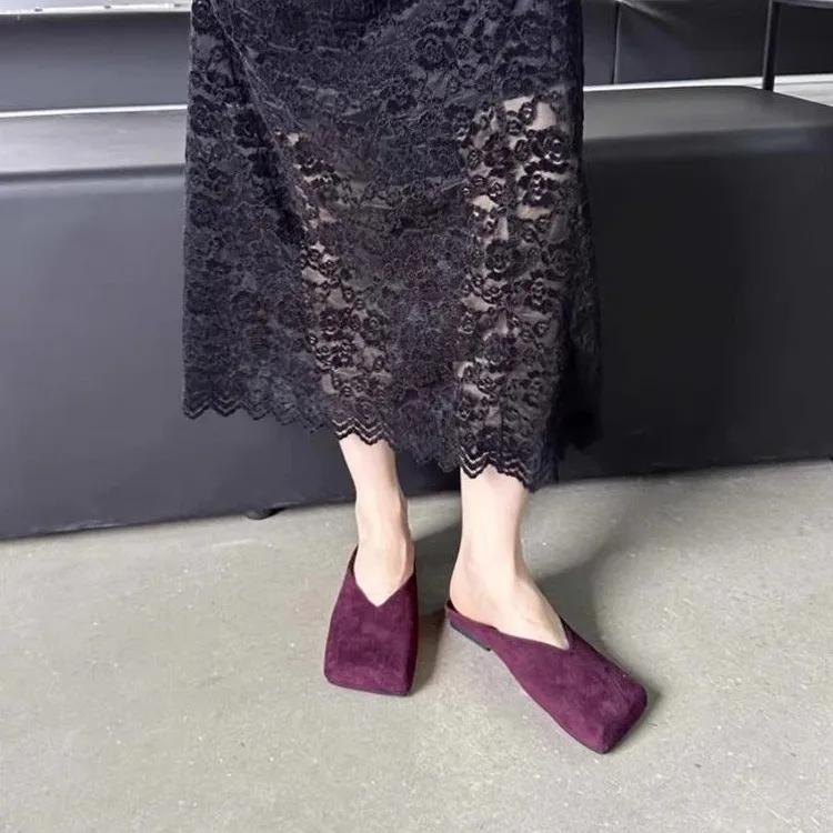 Модная обувь Тапочки Плоские шлепанцы Закрытый носок Флок Слиперы Женские Низкий Резина 2024 Квадратный Римский Каблуки-копытца ПУ Ткань Ретро обувь Женская 2024 35 бордовый
Модная обувь Тапочки Плоские шлепанцы Закрытый носок Флок Слиперы Женские Низкий Резина 2024 Квадратный Римский Каблуки-копытца ПУ Ткань Ретро обувь Женская 2024 35 бордовый