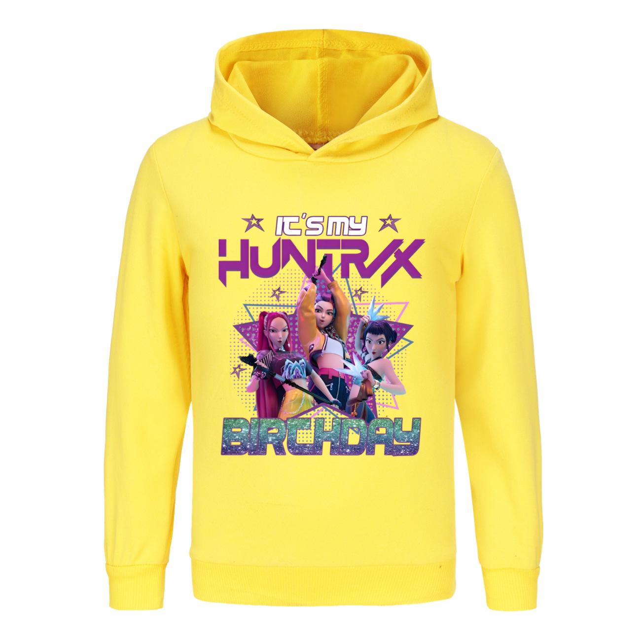 KPop Demon Hunters Huntrix Hoodie Kids Clothes Princess Girls Clothes Fashion Kids Clothes Spring And Autumn Sweatshirt Tops 100cm
KPop Demon Hunters Huntrix Hoodie Kids Clothes Princess Girls Clothes Fashion Kids Clothes Spring And Autumn Sweatshirt Tops 100cm