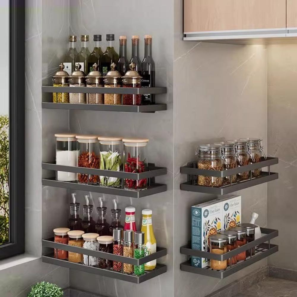 Wall-mounted Storage Rack No-Drill Thicken Bathroom Shelves Multi-purpose Super Strong Shower Storage Holder
Wall-mounted Storage Rack No-Drill Thicken Bathroom Shelves Multi-purpose Super Strong Shower Storage Holder