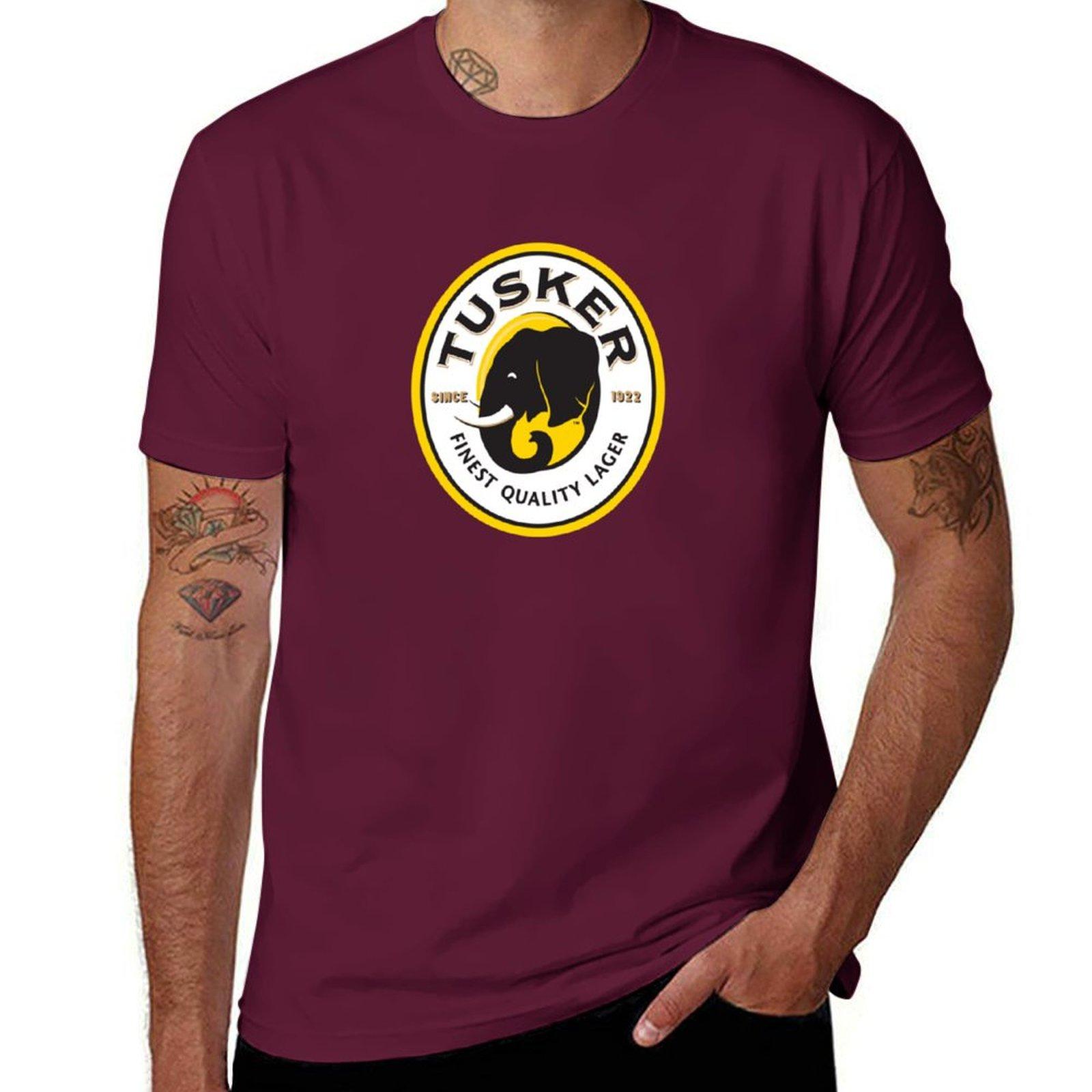 Tusker lager logo Merchandise T-Shirt man t shirt custom shirt blanks boys whites mens tall t shirts L
Tusker lager logo Merchandise T-Shirt man t shirt custom shirt blanks boys whites mens tall t shirts L