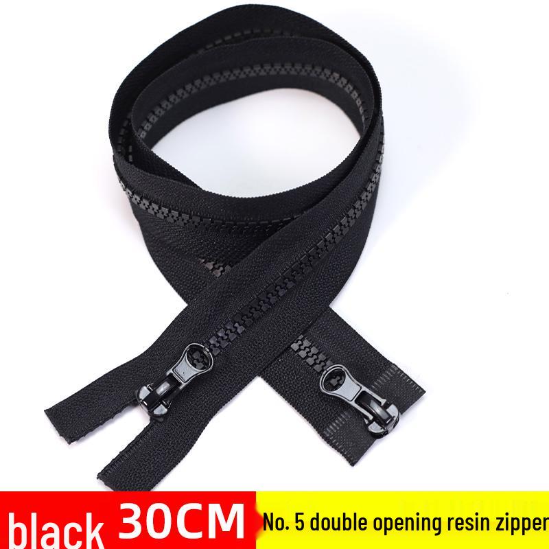 No. 5 Dual-Head Resin Zipper for Kids Down Jacket Coat & Sleeping Bag with Long Puller Accessory
No. 5 Dual-Head Resin Zipper for Kids Down Jacket Coat & Sleeping Bag with Long Puller Accessory