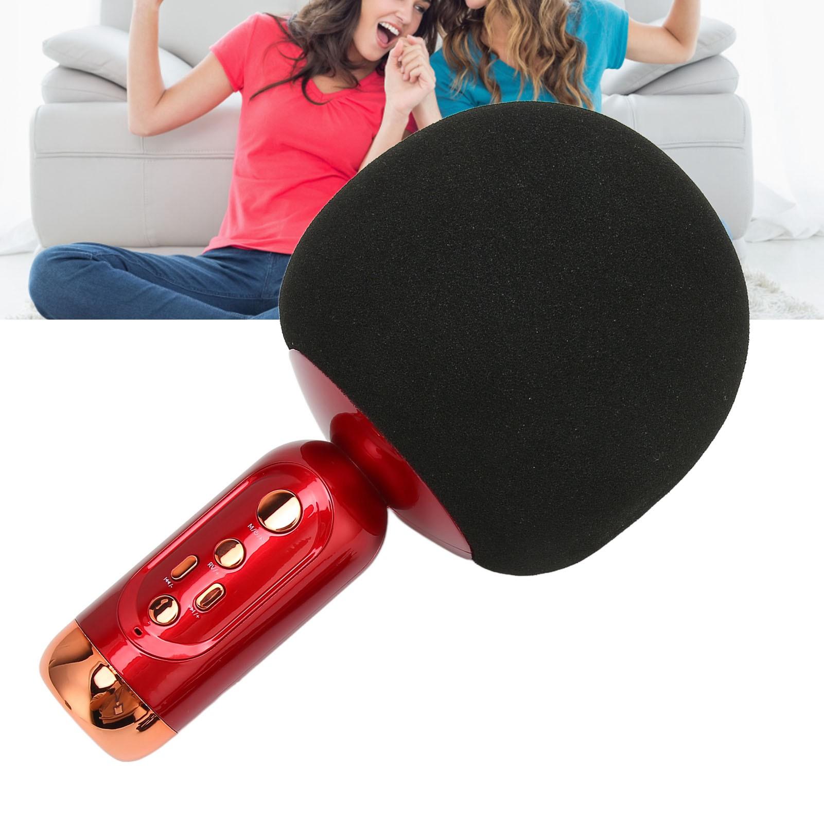 Microphone Rechargeable Handheld Wireless Karaoke Mic with LED Light for Party Car PC Cellphone
Microphone Rechargeable Handheld Wireless Karaoke Mic with LED Light for Party Car PC Cellphone