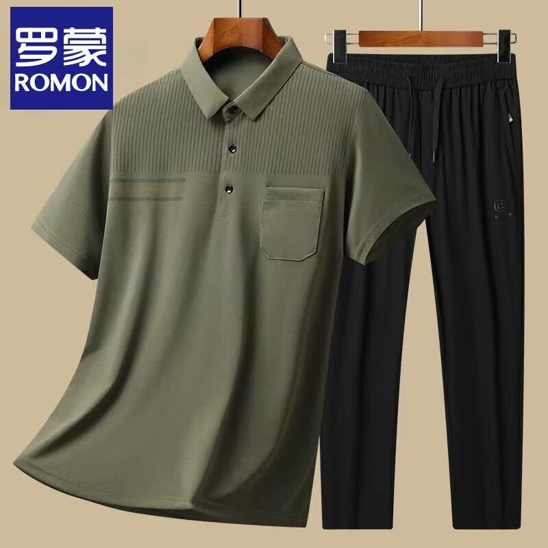 Men s Ice Silk Polo & Pants Set 175
Men s Ice Silk Polo & Pants Set 175