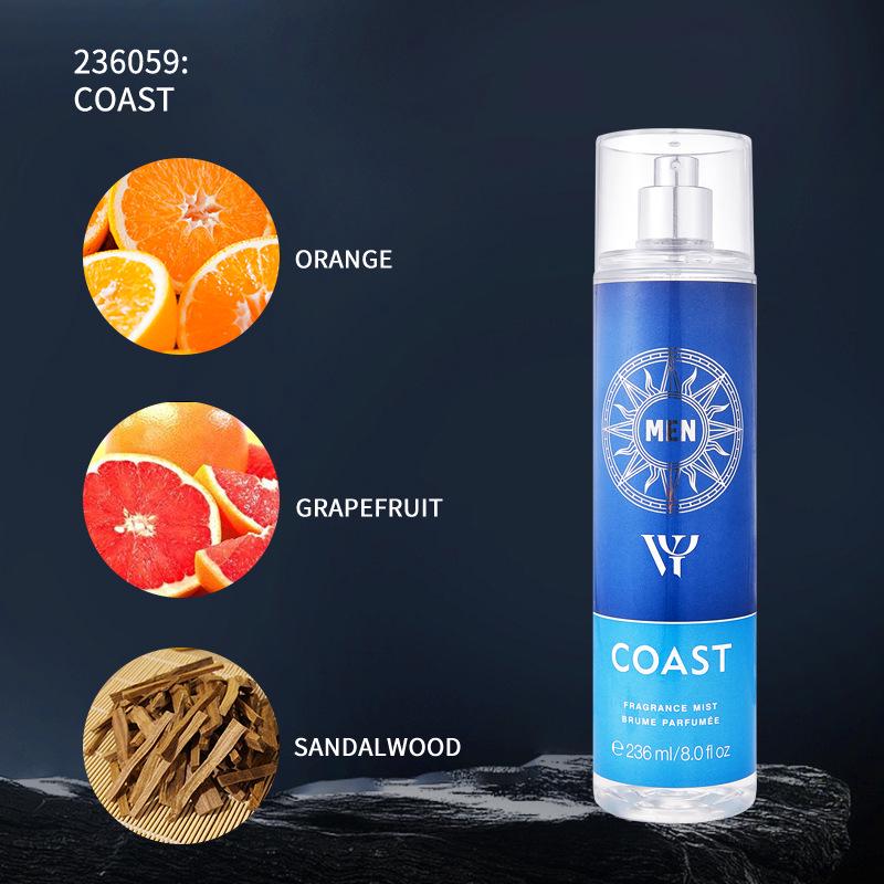 Victoria Season Мужской освежающий спрей - Аутентичный, стойкий легкий аромат.
Victoria Season Мужской освежающий спрей - Аутентичный, стойкий легкий аромат.