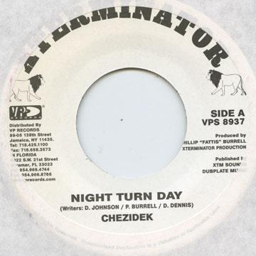 7inch Record CHEZIDEK / INFINITY - Night Turn Day / I ve Been Watching VPS8937 Xterminator US 2004 US Reggae, Ska & Dub
7inch Record CHEZIDEK / INFINITY - Night Turn Day / I ve Been Watching VPS8937 Xterminator US 2004 US Reggae, Ska & Dub