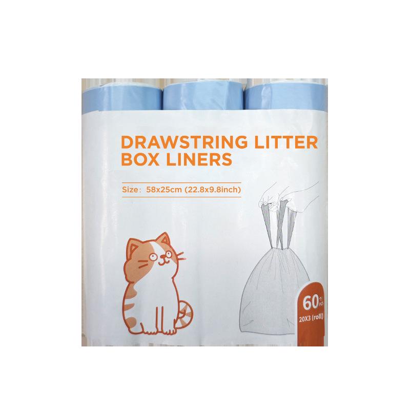 C30 Smart Litter Box Accessories - Garbage Bags (3 Rolls, 60 Bags Total) 1 pack: 3 rolls (60 total) светло-синий
C30 Smart Litter Box Accessories - Garbage Bags (3 Rolls, 60 Bags Total) 1 pack: 3 rolls (60 total) светло-синий