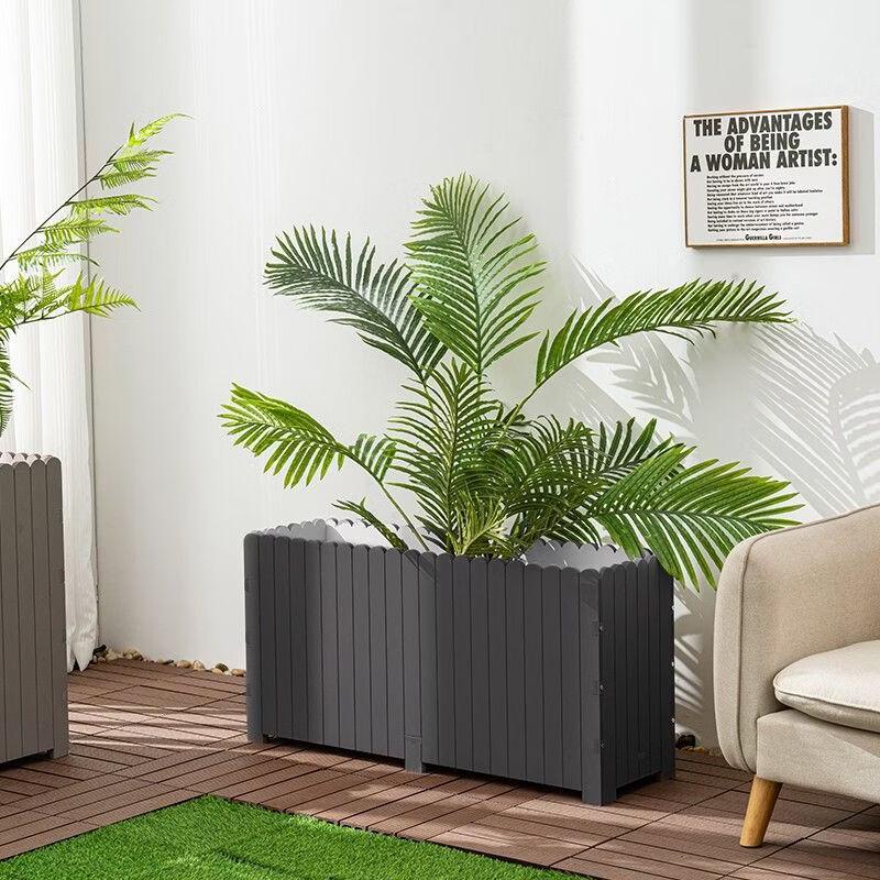 Outdoor Rectangular Anti-Corrosion Wave Flower Box
Outdoor Rectangular Anti-Corrosion Wave Flower Box