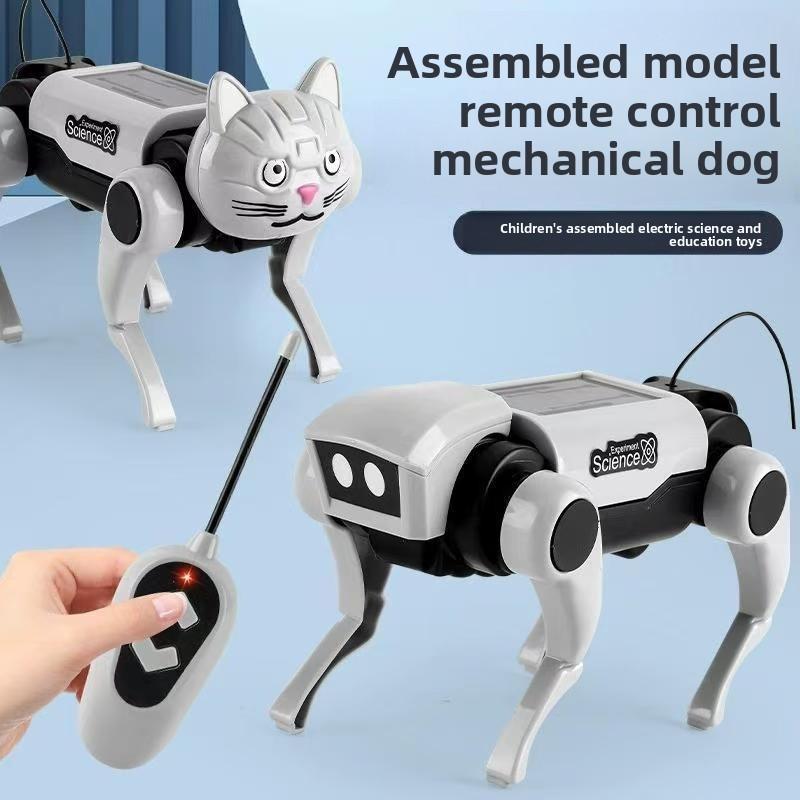 Non-Toxic Robot Cat Dog Electronic Pet Remote Control Mechanical Dog Assembly Experimental Toy Mechanical Dog Mechanical Cat Walking
Non-Toxic Robot Cat Dog Electronic Pet Remote Control Mechanical Dog Assembly Experimental Toy Mechanical Dog Mechanical Cat Walking