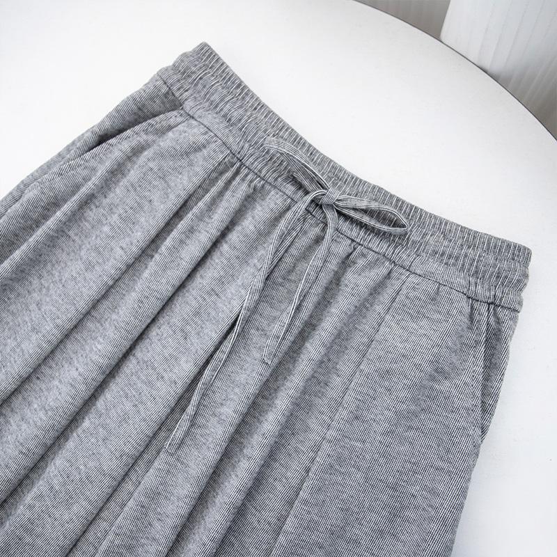 Women s Spring and Autumn New High-waisted Big Swing Skirt A-word Thin Long Skirt Autumn and Winter Skirt M чорний
Women s Spring and Autumn New High-waisted Big Swing Skirt A-word Thin Long Skirt Autumn and Winter Skirt M чорний