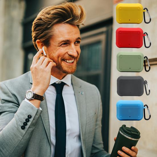Protective Case Portable Bluetooth-compatible Earphone Soft Silicone Cover with Key Ring for Beat Studio Bud
Protective Case Portable Bluetooth-compatible Earphone Soft Silicone Cover with Key Ring for Beat Studio Bud