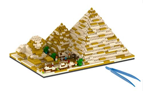 Smiim Micro Blocks Egyptian Pyramid 1456 Pieces with Tweezers
Smiim Micro Blocks Egyptian Pyramid 1456 Pieces with Tweezers