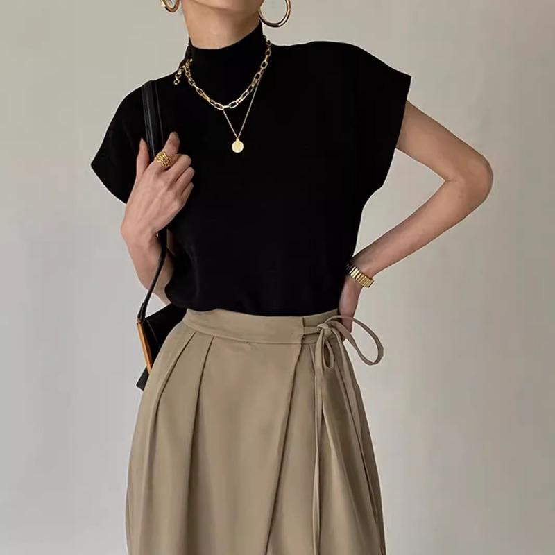 Ladies New Summer Half Turtleneck Sleeveless Top Casual Elegant Waistcoat Vest S
Ladies New Summer Half Turtleneck Sleeveless Top Casual Elegant Waistcoat Vest S