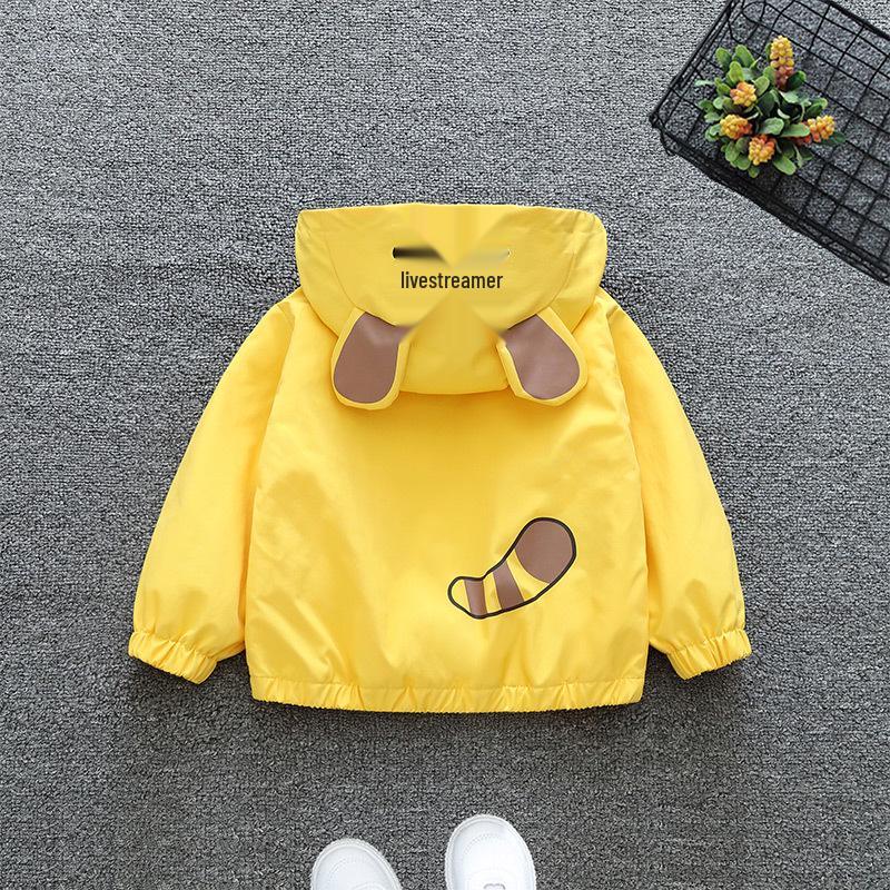 Детская толстовка с капюшоном в корейском стиле с мультяшным тигром - Новинка весны/осени 100 cm жёлтый
Детская толстовка с капюшоном в корейском стиле с мультяшным тигром - Новинка весны/осени 100 cm жёлтый
