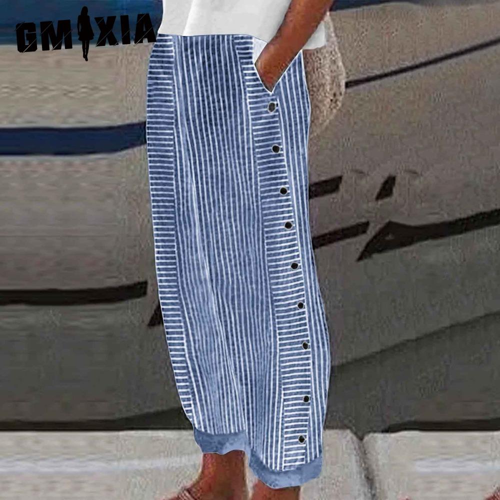 GMXIA Жіночі Модні Повсякденні Однотонні Штани та Капрі з Принтом XXXXXL синій
GMXIA Жіночі Модні Повсякденні Однотонні Штани та Капрі з Принтом XXXXXL синій