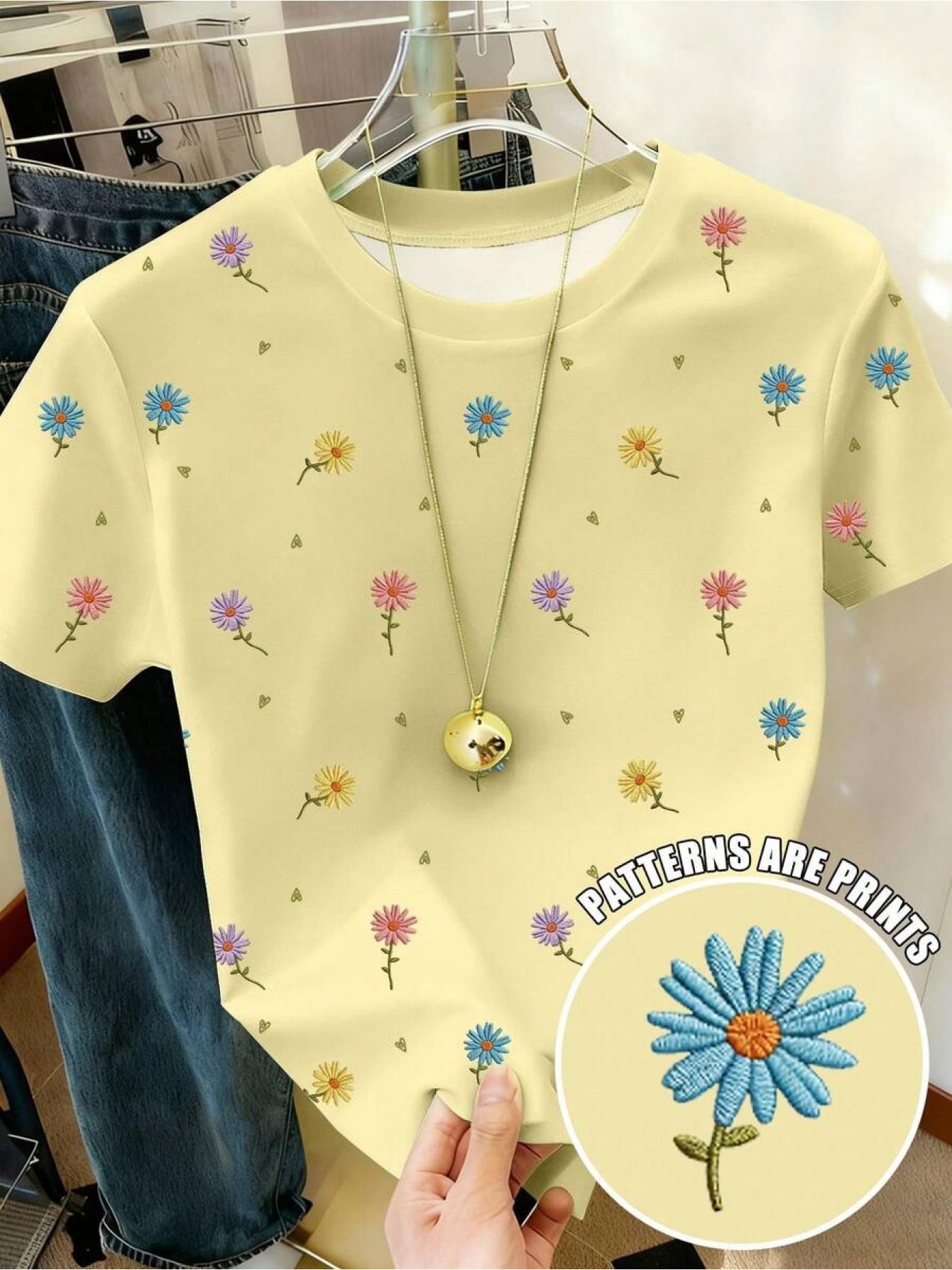 Women s casual T-shirt with trendy prints, suitable for travel and a great gift for relatives and friends 100
Women s casual T-shirt with trendy prints, suitable for travel and a great gift for relatives and friends 100
