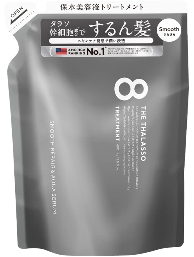 Eight the Thalasso Smooth Repair Aqua Serum Serum Treatment Refill 400ml Thalasso Stem Cells Penetrating Repair Intensive Care Night Care
Eight the Thalasso Smooth Repair Aqua Serum Serum Treatment Refill 400ml Thalasso Stem Cells Penetrating Repair Intensive Care Night Care