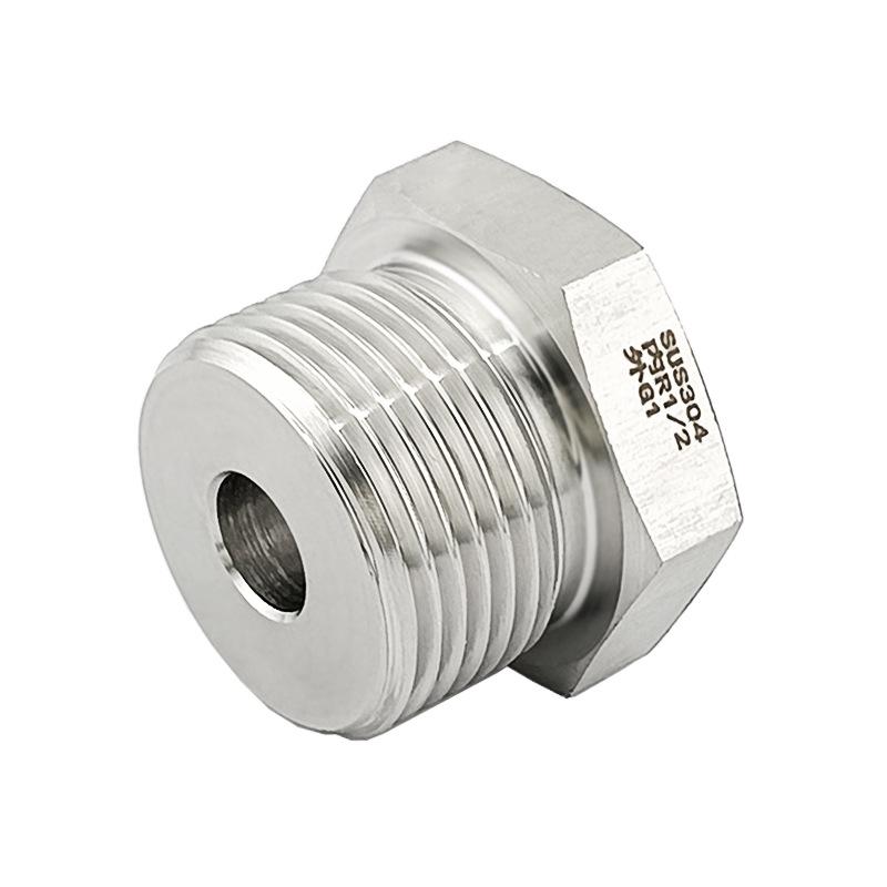 Stainless Steel Adapter Reducer: Internal R1/2 BSPT to External G1 BSP PF (1129)
Stainless Steel Adapter Reducer: Internal R1/2 BSPT to External G1 BSP PF (1129)