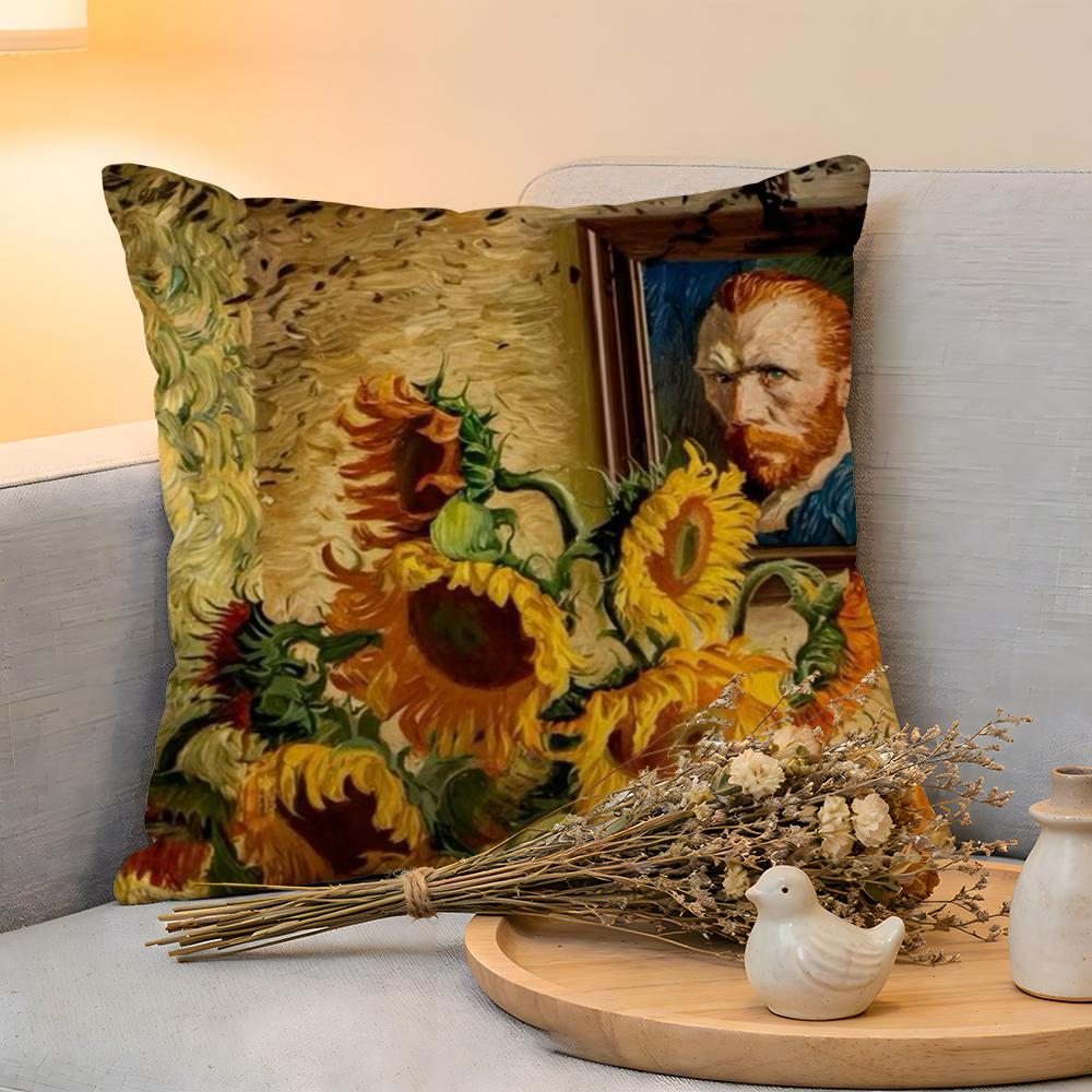 Cushion Cover Linen SkinFriendly Soft Decorative Case for Sofa Home Decor Van Gogh Starry Sky Oil Painting Pillow cover 30x30cm
Cushion Cover Linen SkinFriendly Soft Decorative Case for Sofa Home Decor Van Gogh Starry Sky Oil Painting Pillow cover 30x30cm