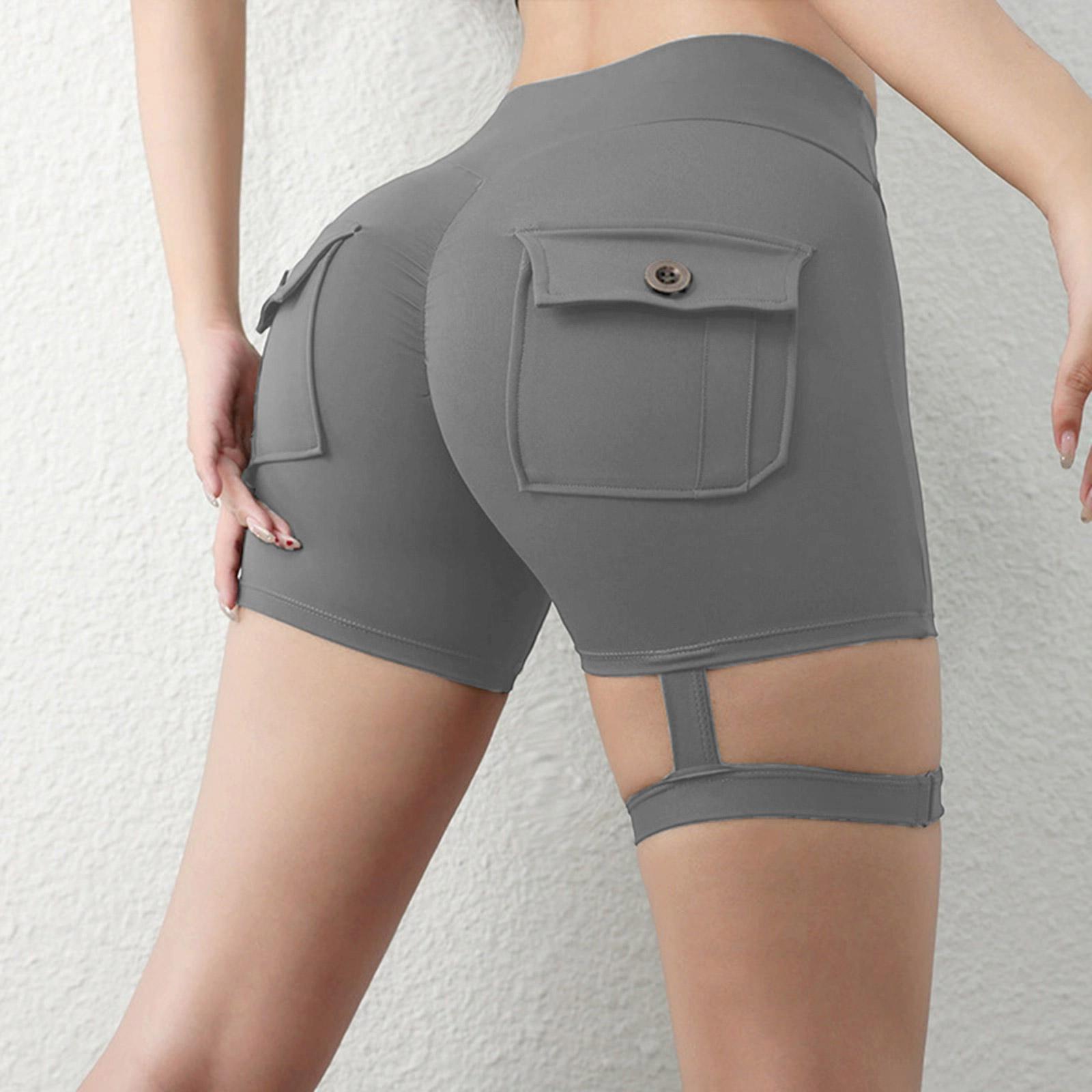 Women s Workwear Yoga Shorts Elastic Tight Skinny With Legs Loop Hip-lift Sports Shorts XL
Women s Workwear Yoga Shorts Elastic Tight Skinny With Legs Loop Hip-lift Sports Shorts XL