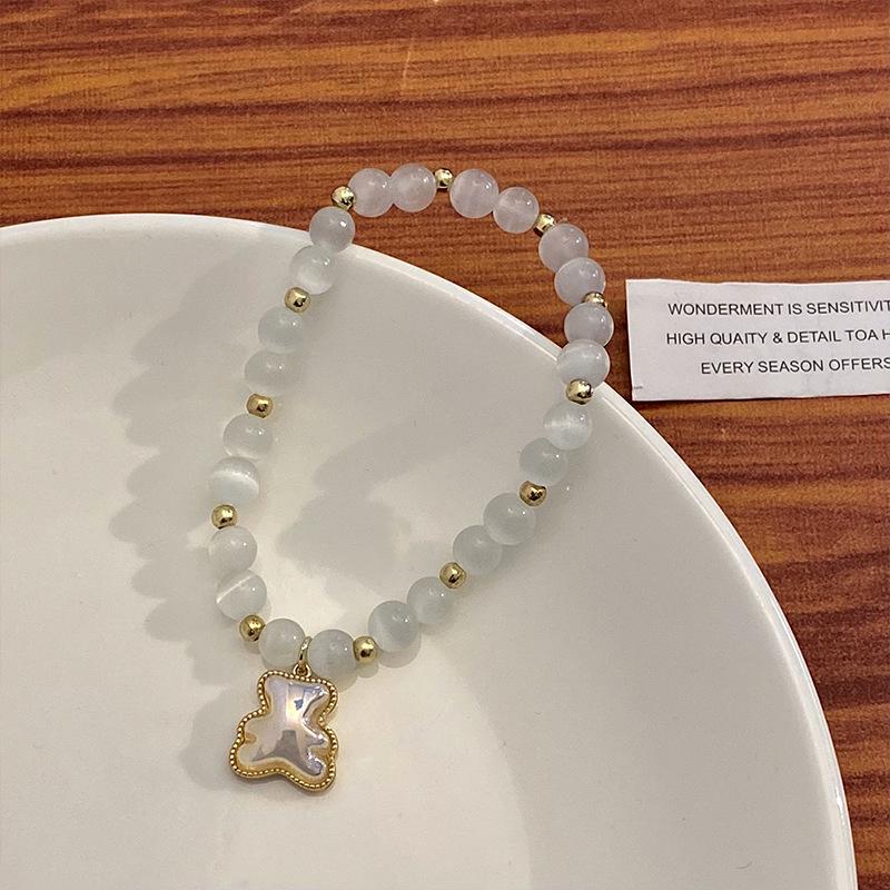 Браслет-подвеска «Кошачий глаз» с медведем 2022 года для женщин и лучших подруг – Трендовый нишевый дизайн
Браслет-подвеска «Кошачий глаз» с медведем 2022 года для женщин и лучших подруг – Трендовый нишевый дизайн