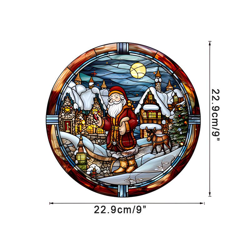 Car Stickers, RV Glass Stickers, Santa Claus And Snow Cabin Pattern Stickers, Adhesive Free Removable Window Stickers,#76
Car Stickers, RV Glass Stickers, Santa Claus And Snow Cabin Pattern Stickers, Adhesive Free Removable Window Stickers,#76