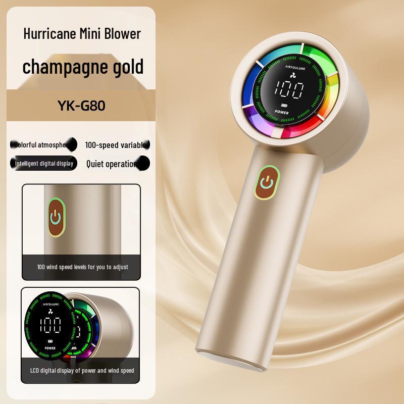 100-Speed High-Tech Handheld Fan with Smart Display & Long Battery Life 167*60*62mm
100-Speed High-Tech Handheld Fan with Smart Display & Long Battery Life 167*60*62mm