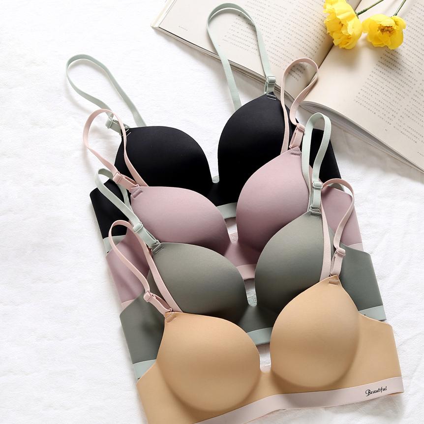 Push Up Бюстгальтеры Сексуальное белье Бесшовное Bralette Женское нижнее белье Интимные мода (3/4 стакана) Беспроводной женский бюстгальтер
Push Up Бюстгальтеры Сексуальное белье Бесшовное Bralette Женское нижнее белье Интимные мода (3/4 стакана) Беспроводной женский бюстгальтер