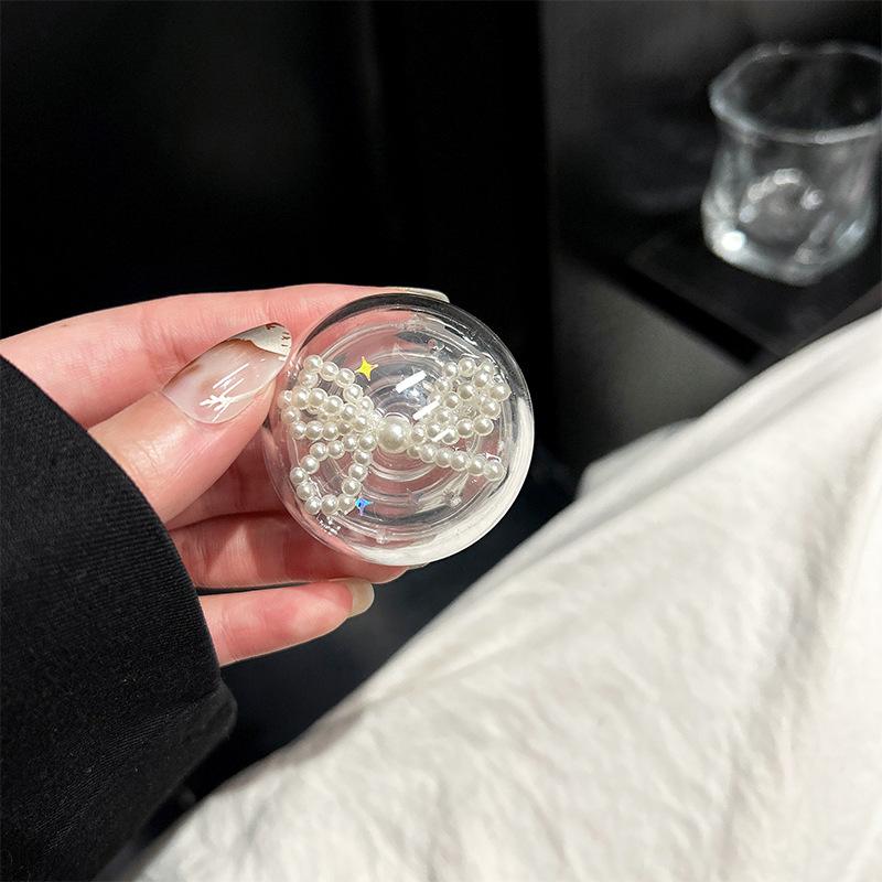 Transparent Ball Pearl Series Korean Mobile Phone Holder Small Fresh Internet Celebrity Super Fire Creative Paste Airbag
Transparent Ball Pearl Series Korean Mobile Phone Holder Small Fresh Internet Celebrity Super Fire Creative Paste Airbag