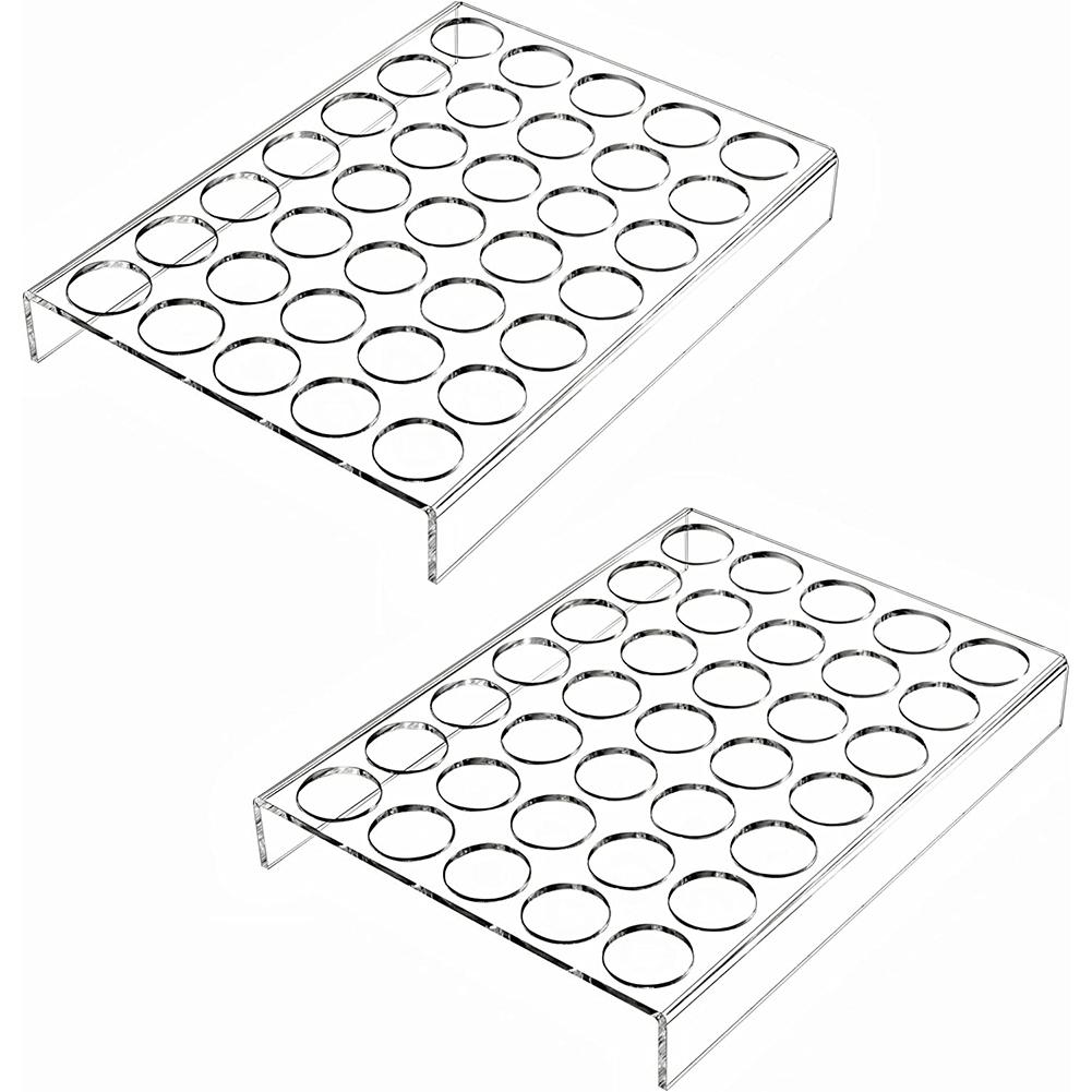 2025+ 2 Pack of 35 Slots Flat Countertop Coffee Pod Holder K Cup Organizer Tray Clear Acrylic Coffee Pod Organizer China Mainland
2025+ 2 Pack of 35 Slots Flat Countertop Coffee Pod Holder K Cup Organizer Tray Clear Acrylic Coffee Pod Organizer China Mainland