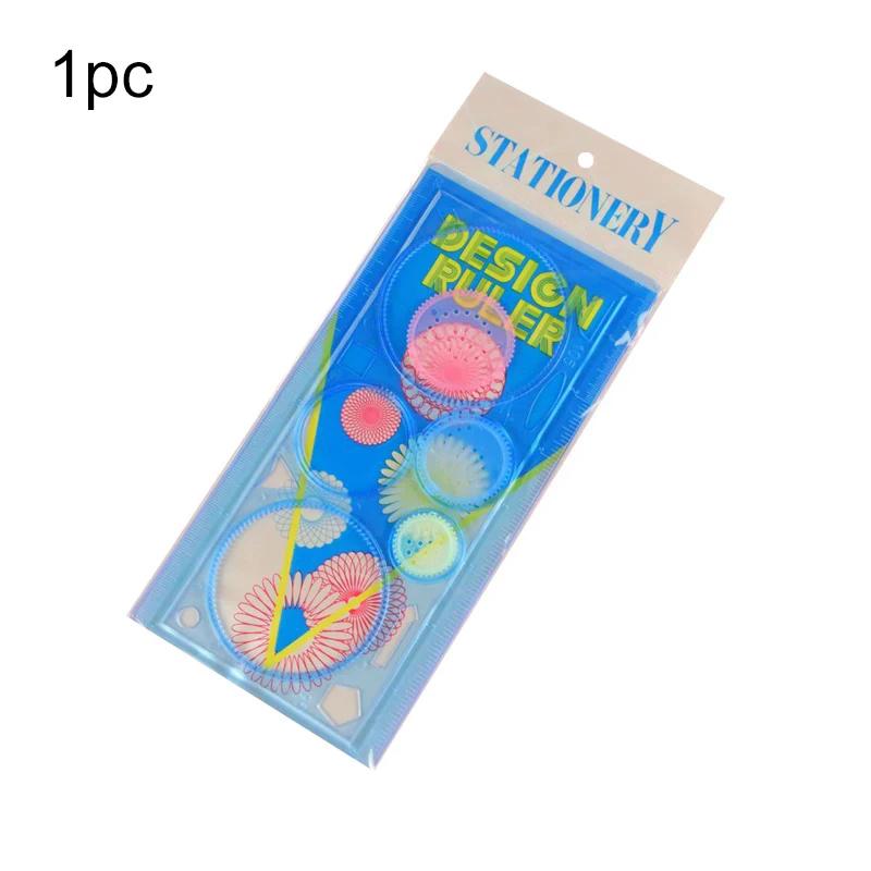 1PC Magic Drawing Template Multi Shaped Painting Ruler Spirograph Oval Geometric Curve Pattern Multifunctional Stationery TMZ
1PC Magic Drawing Template Multi Shaped Painting Ruler Spirograph Oval Geometric Curve Pattern Multifunctional Stationery TMZ