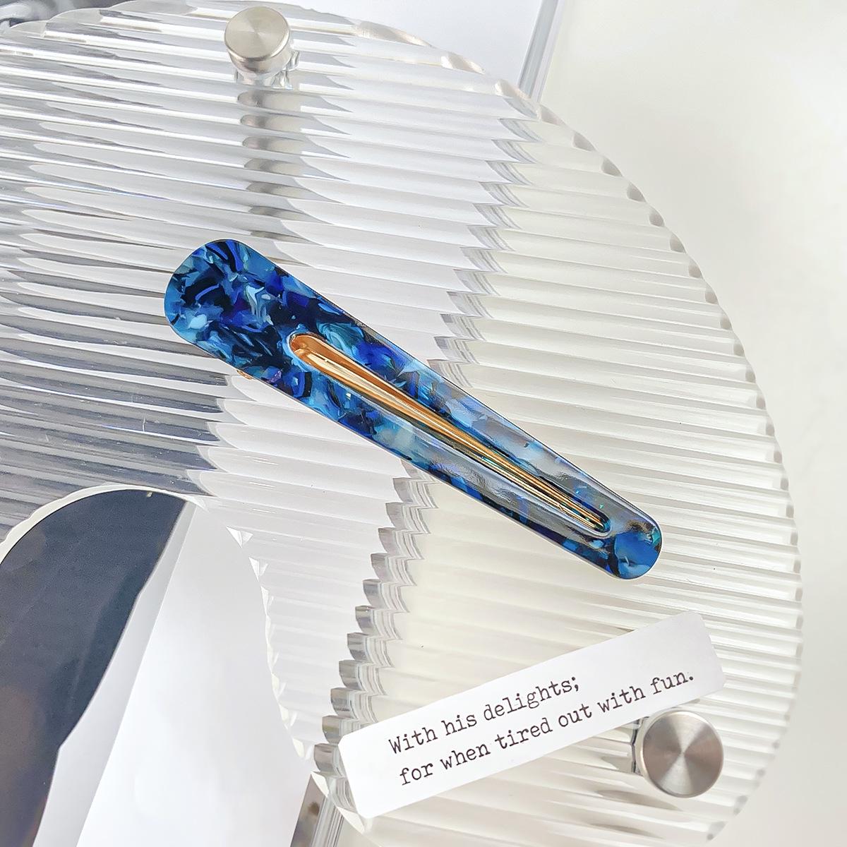 Корейская ацетатная шпилька для волос в форме капли воды - универсальная заколка для волос «утконос» и челки Direct Factory Sale
Корейская ацетатная шпилька для волос в форме капли воды - универсальная заколка для волос «утконос» и челки Direct Factory Sale