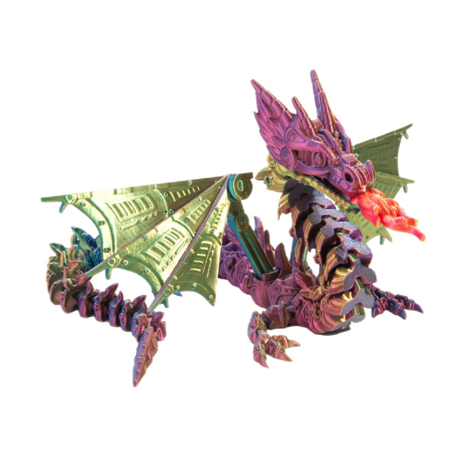 3D Printed Mecha Dragon Model For Fish Tank Decoration Birthday Gifts Car Interior Decoration One Size
3D Printed Mecha Dragon Model For Fish Tank Decoration Birthday Gifts Car Interior Decoration One Size