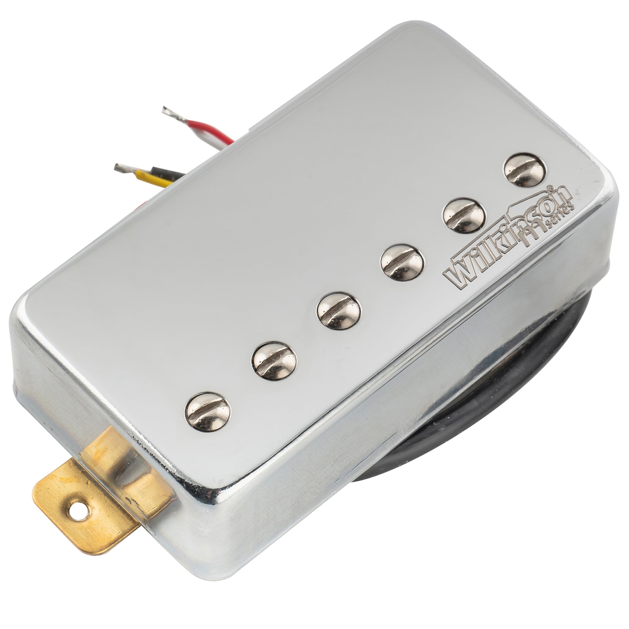 Wilkinson Vintage Tone Alnico 5 PAF Style Humbucker Pickup for Les Paul Style Electric Guitar Chrome Bridge,
Wilkinson Vintage Tone Alnico 5 PAF Style Humbucker Pickup for Les Paul Style Electric Guitar Chrome Bridge,