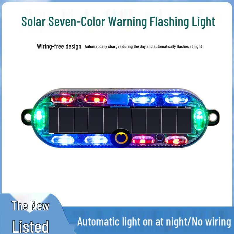 Solar-Powered Anti-Collision Strobe Light for Vehicles - No Wiring Required
Solar-Powered Anti-Collision Strobe Light for Vehicles - No Wiring Required
