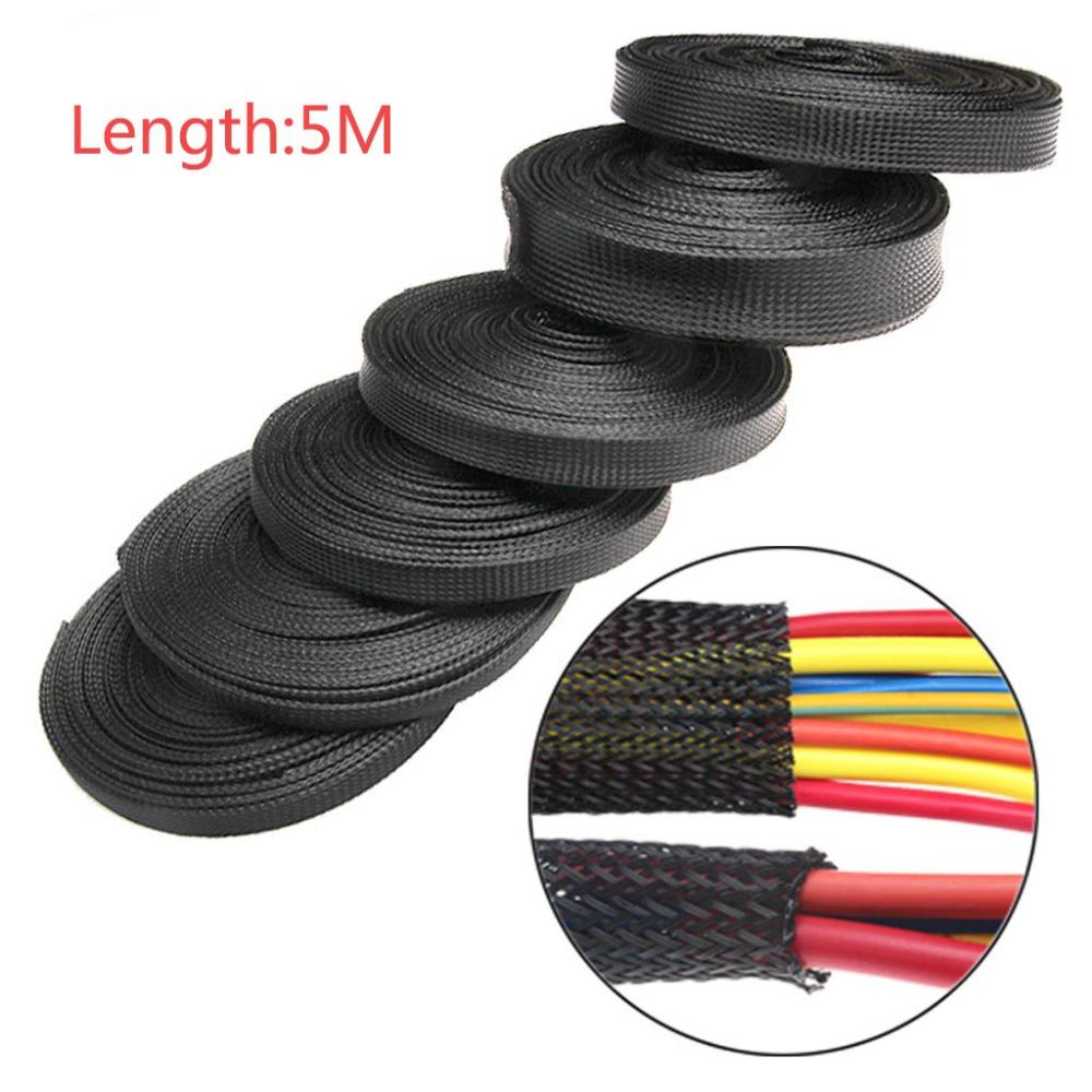 4/6/8/10/12/15/18/20/25mm Gland PET Tight Protection Cable Insulation Braid Sleeving Wire 25MM(1M) чорний
4/6/8/10/12/15/18/20/25mm Gland PET Tight Protection Cable Insulation Braid Sleeving Wire 25MM(1M) чорний