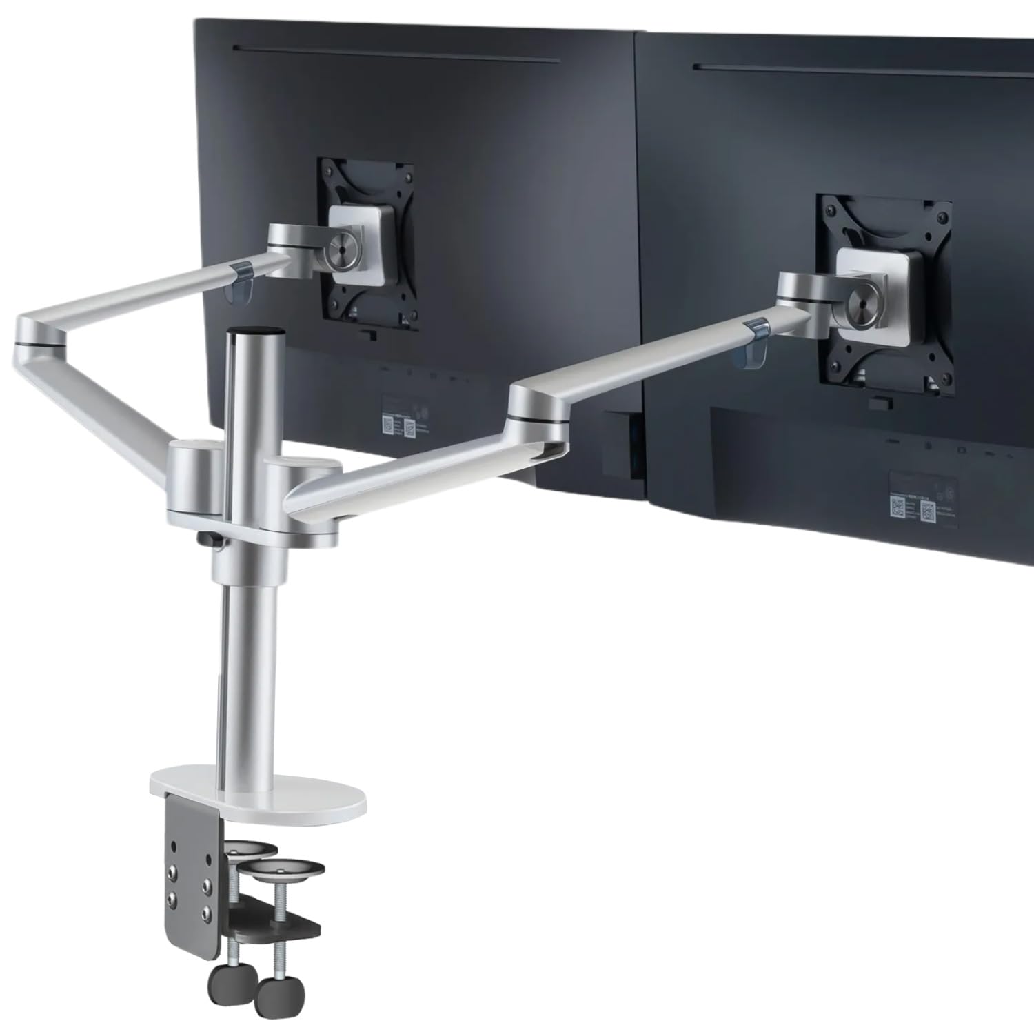 LOE Dual Monitor Arm Display Laptop 2 Screen Stand Desk Mount Double Clamp LOL2 White x Silver
LOE Dual Monitor Arm Display Laptop 2 Screen Stand Desk Mount Double Clamp LOL2 White x Silver