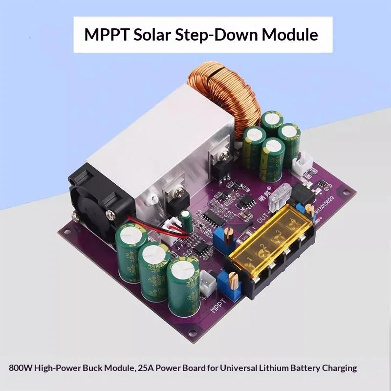 800W Solar Heating Controller, MPPT Solar Charging Module, 12-48V Universal Step-Down Power Supply
800W Solar Heating Controller, MPPT Solar Charging Module, 12-48V Universal Step-Down Power Supply