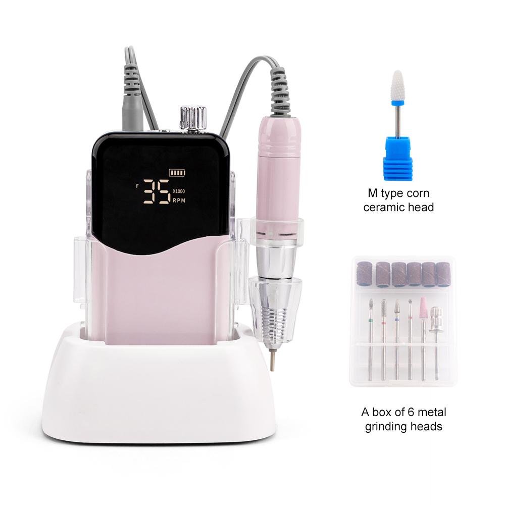 BEPAN SIMINAIL Wave Nail Drill Rechargeable Desktop Base 35000RPM Manicure Machine Nail File Pedicure Cordless Drilling UK
BEPAN SIMINAIL Wave Nail Drill Rechargeable Desktop Base 35000RPM Manicure Machine Nail File Pedicure Cordless Drilling UK