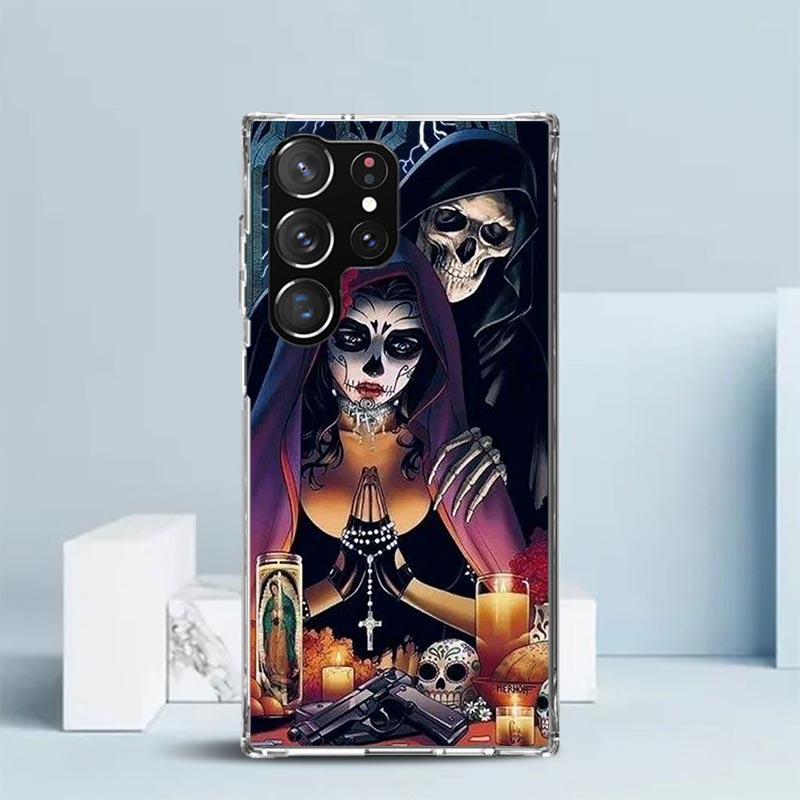 Catrina Beautiful Rose Girl Skull Phone Case For Samsung Galaxy S24 S25 Edge S26 Ultra S22 S23 Plus S21 + S20 FE Soft TPU Back C Samsung S24 Ultra
Catrina Beautiful Rose Girl Skull Phone Case For Samsung Galaxy S24 S25 Edge S26 Ultra S22 S23 Plus S21 + S20 FE Soft TPU Back C Samsung S24 Ultra