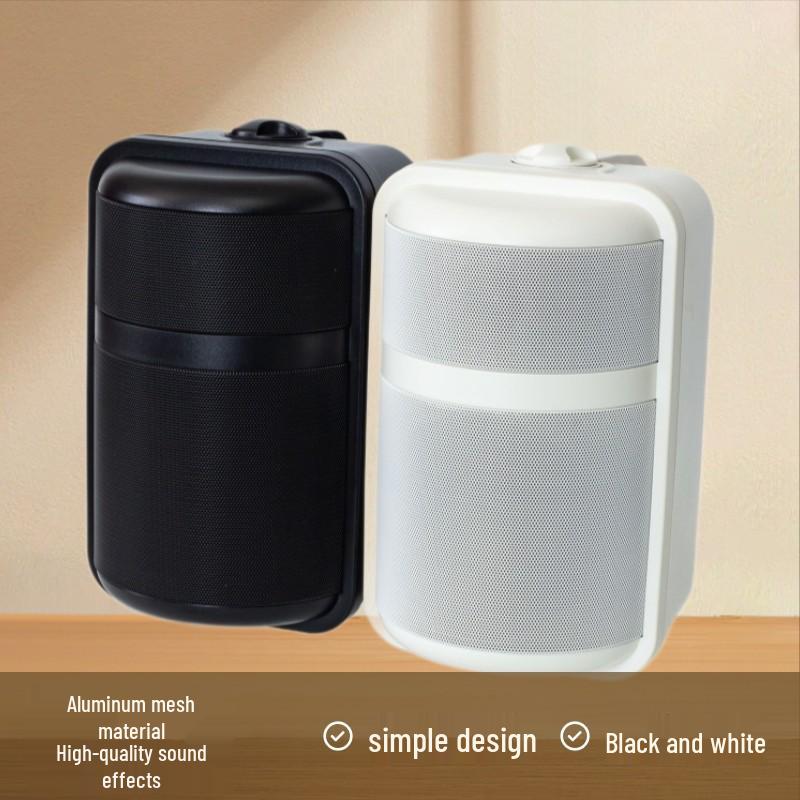 Tianlai 5 Waterproof Wall-Mount Aluminum Speaker: Dual-Use, Fixed Resistance/Voltage for Indoor/Outdoor Settings G55. White TL-G55
Tianlai 5 Waterproof Wall-Mount Aluminum Speaker: Dual-Use, Fixed Resistance/Voltage for Indoor/Outdoor Settings G55. White TL-G55
