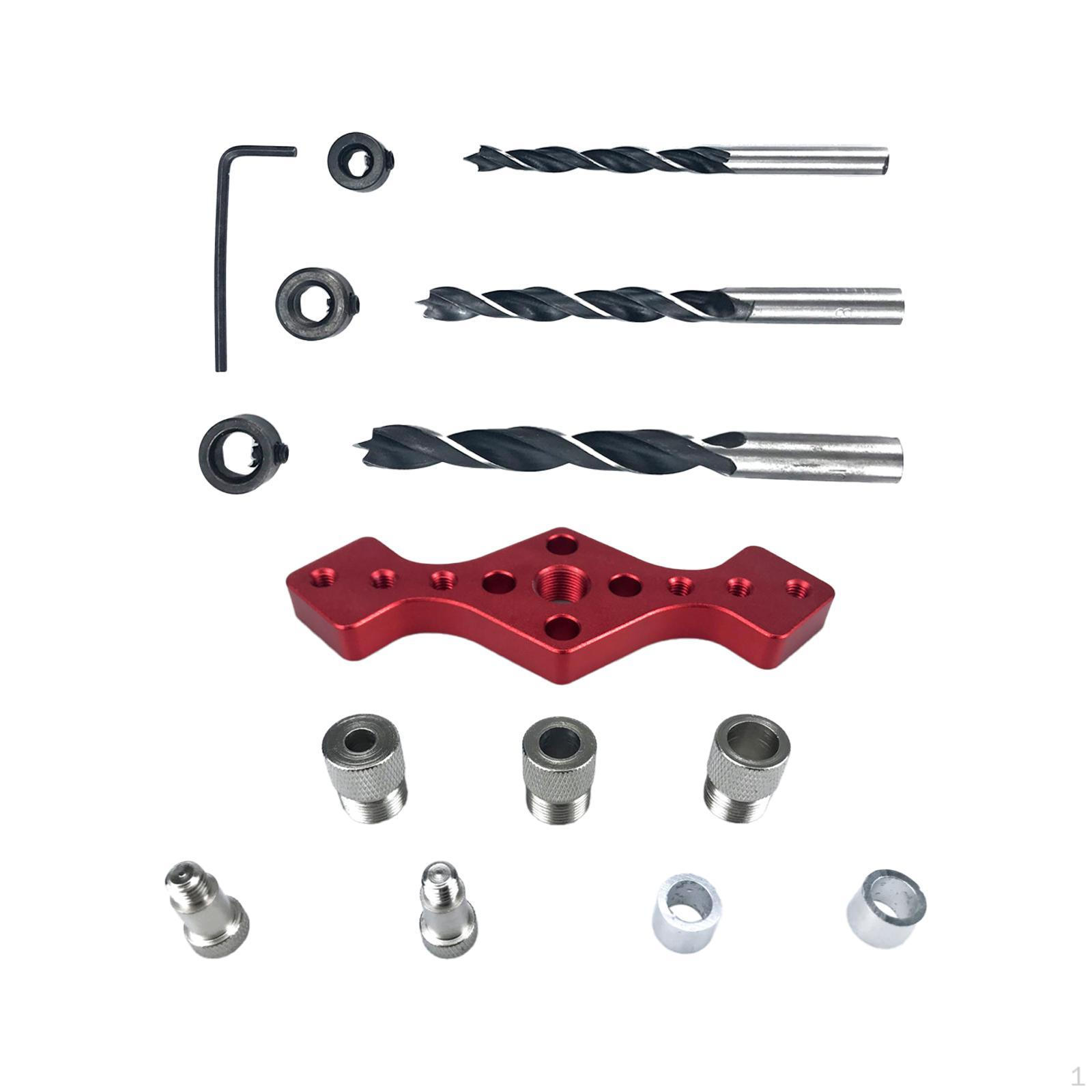 Dowel Jig Kit for Woodworking with Locator And Hole Punch Tool, Drill Guide Straight Holes красный
Dowel Jig Kit for Woodworking with Locator And Hole Punch Tool, Drill Guide Straight Holes красный