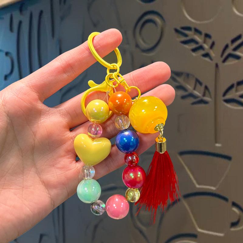 Exquisite Heart Tassel Bead Lantern Keychain - Cute Bag Ornament & Gift Single OPP Bag Packaging
Exquisite Heart Tassel Bead Lantern Keychain - Cute Bag Ornament & Gift Single OPP Bag Packaging