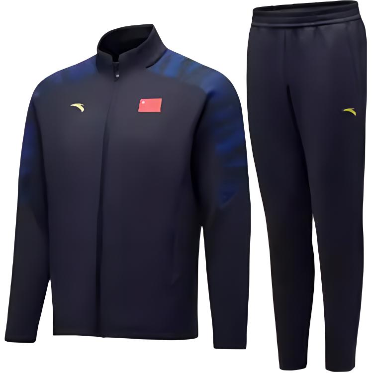 Anta Comfortable Breathable Zip Collar Spliced Letter Sports Life Series Top And Mid Waist Long Pants Set Men sets Legendary-Blue 452440114-2 3XL
Anta Comfortable Breathable Zip Collar Spliced Letter Sports Life Series Top And Mid Waist Long Pants Set Men sets Legendary-Blue 452440114-2 3XL