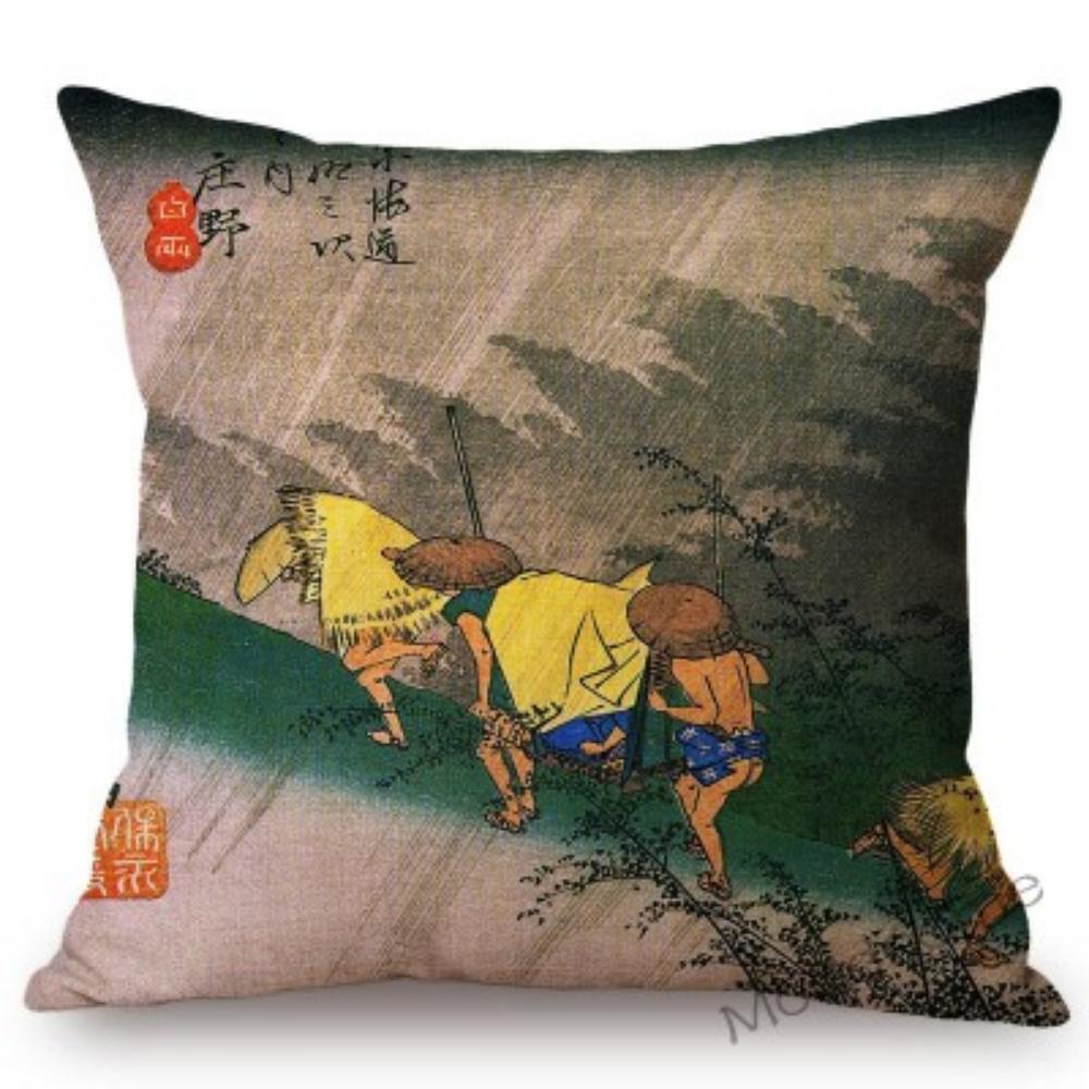 Японський Ando Hiroshige Ukiyoe Азійське мистецтво Гейша Вінтаж Екзотичні прикраси Диван Наволочка Автомобіль Подушка Лляна Подушка Чохол 450mm*450mm
Японський Ando Hiroshige Ukiyoe Азійське мистецтво Гейша Вінтаж Екзотичні прикраси Диван Наволочка Автомобіль Подушка Лляна Подушка Чохол 450mm*450mm